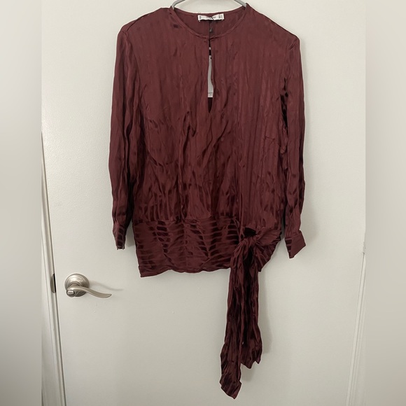 Haut Oasis Femme - Bordeaux - Taille 12 - Sans Manches - Très Bon État